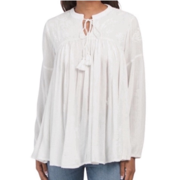Rachel Zoe Flowy Boho Blouse - Picture 1 of 4